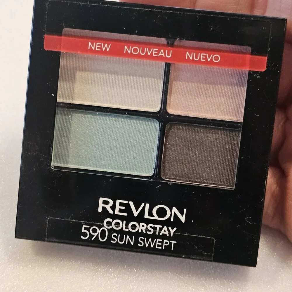 Revlon Colorstay Eyeshadow Trio Palettes Sun swept Surreal Addictive‎ 1 NEW